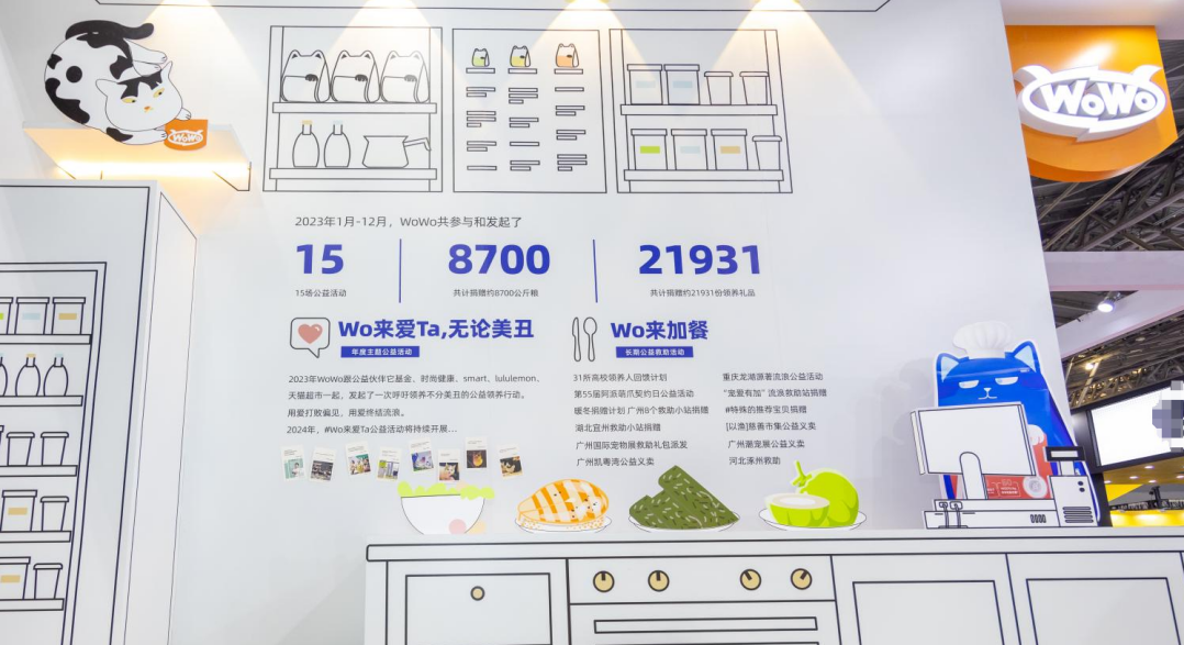 WoWo猫粮亮相第四届它博会以人宠共食餐厅打造“城市乐土”(图4)